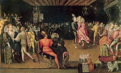 Ball at the Court of Valois by French School